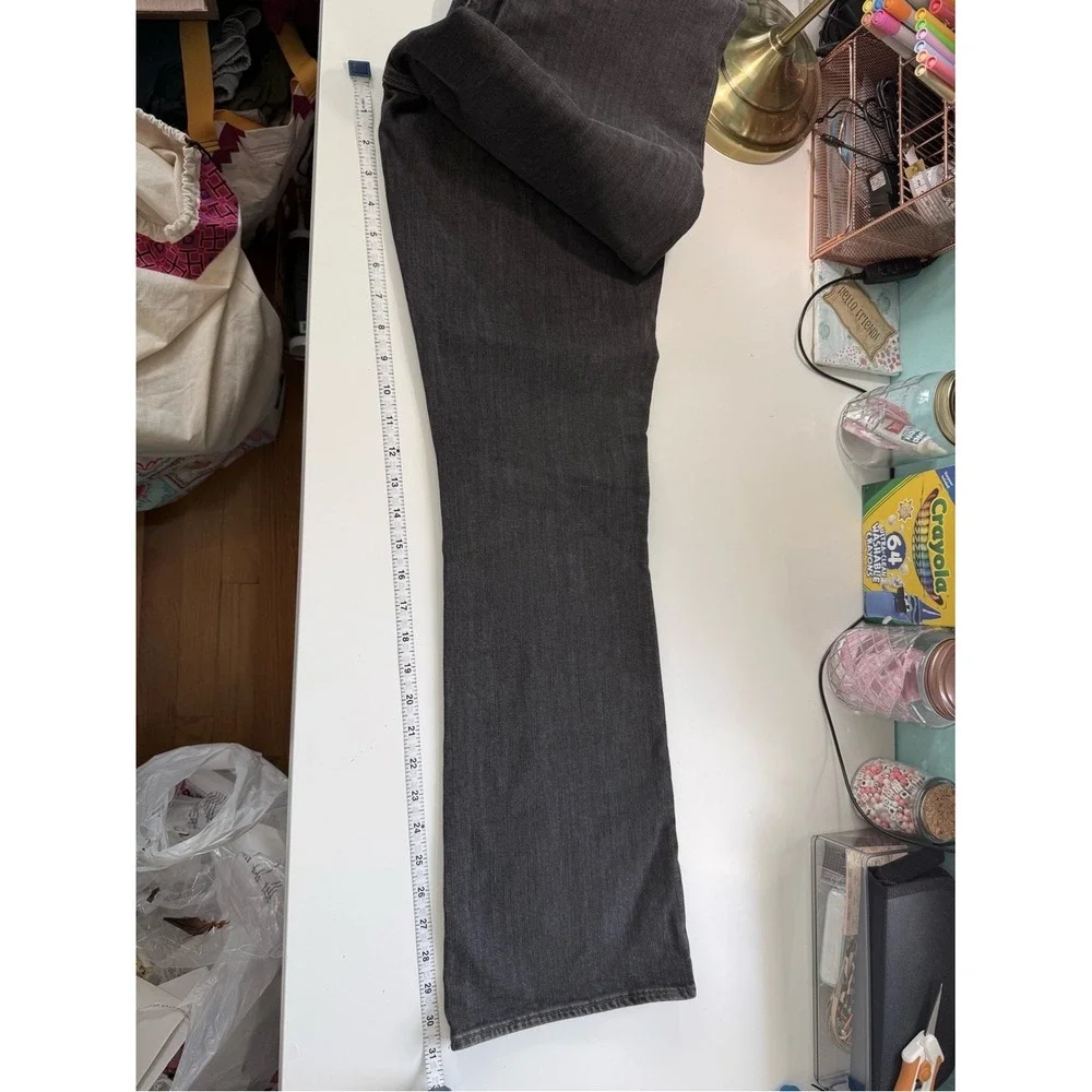 Madewell Mens‎ Black Straight Leg Denim Jeans Authentic Flex Size 30x32 Eco